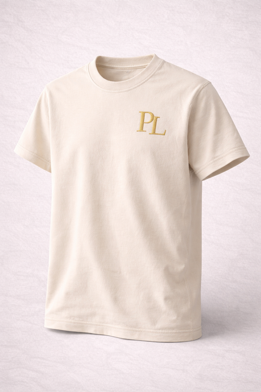 Premium T-Shirt – Crème Gold Tee
